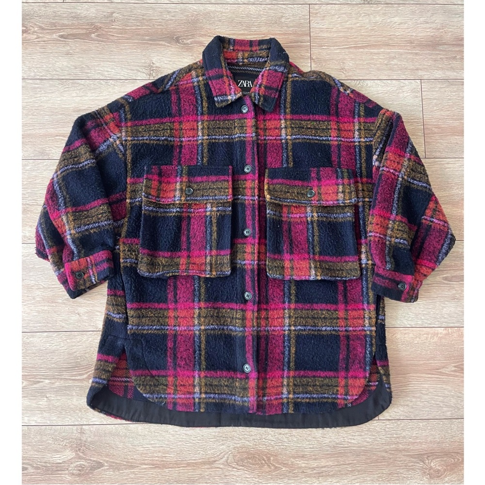 Zara Women Plaid Shirt (Used)